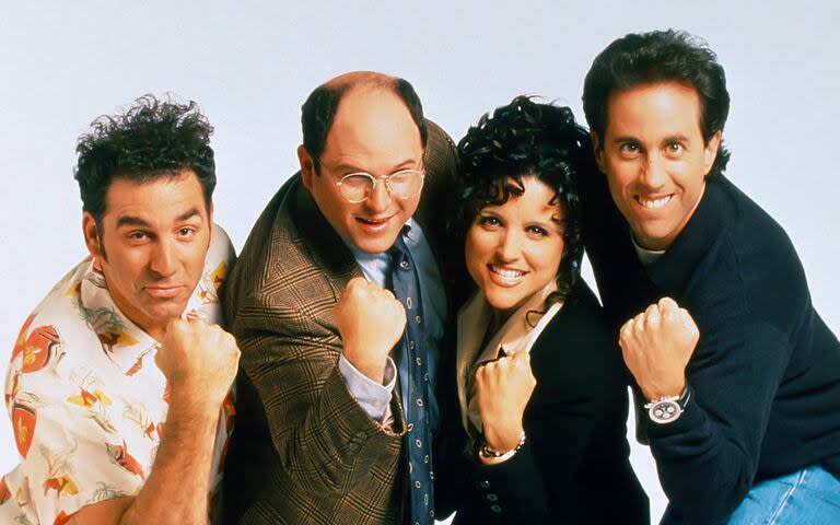 Los protagonistas de la exitosa Seinfeld