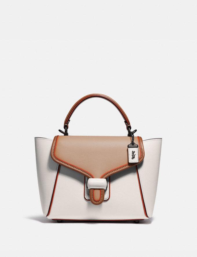 Courier Carryall 23 In Colorblock is on sale for Black Friday at Coach, $417 (originally $695). 