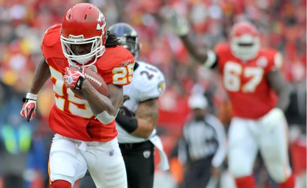 Fantasy Football Friday: Chris Johnson and Jamaal Charles running