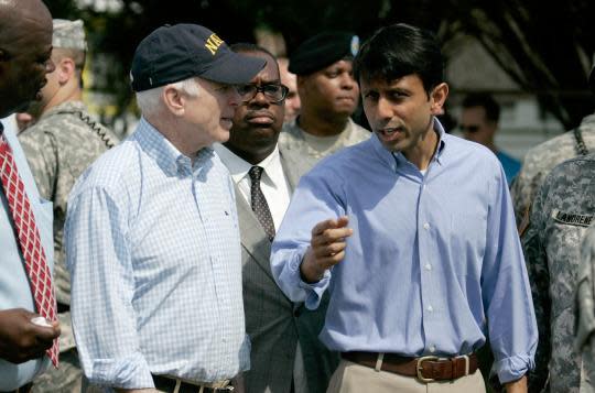 Jindal touts jobs push in ads, in visit to SNF