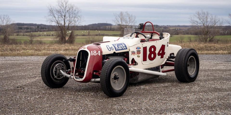 ex–brock yates ford eliminator hot rod race car built by duffy livingston