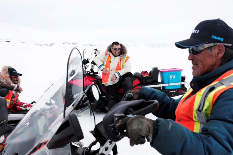 The Wider Image: Climate change means the Inuit do what they've always done: Adapt