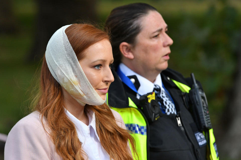 Injuries – 29 people are being treated in hospital after the blast which sent a “fireball” and a “wall of flame” through a packed London Underground train (Picture: Dominic Lipinski/PA Wire)