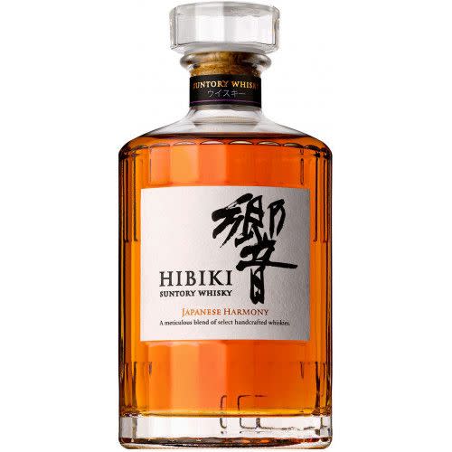 4) Hibiki Japanese Harmony Whisky