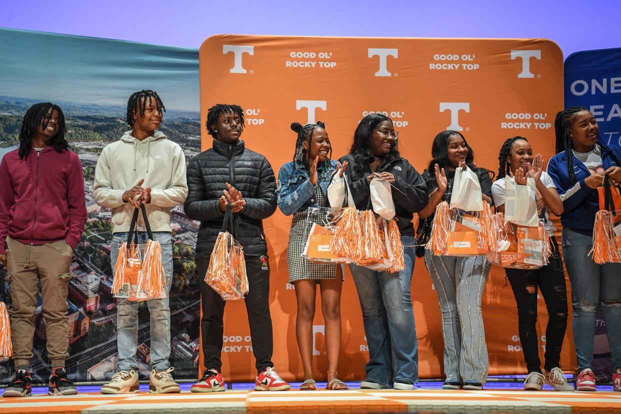 Austin-East Magnet High School seniors got a big surprise at school.