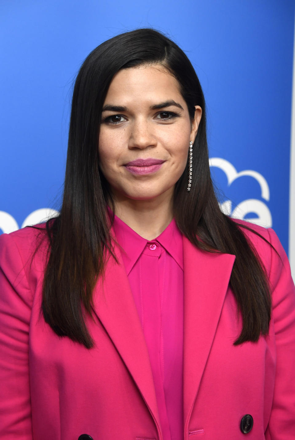 Closeup of America Ferrera