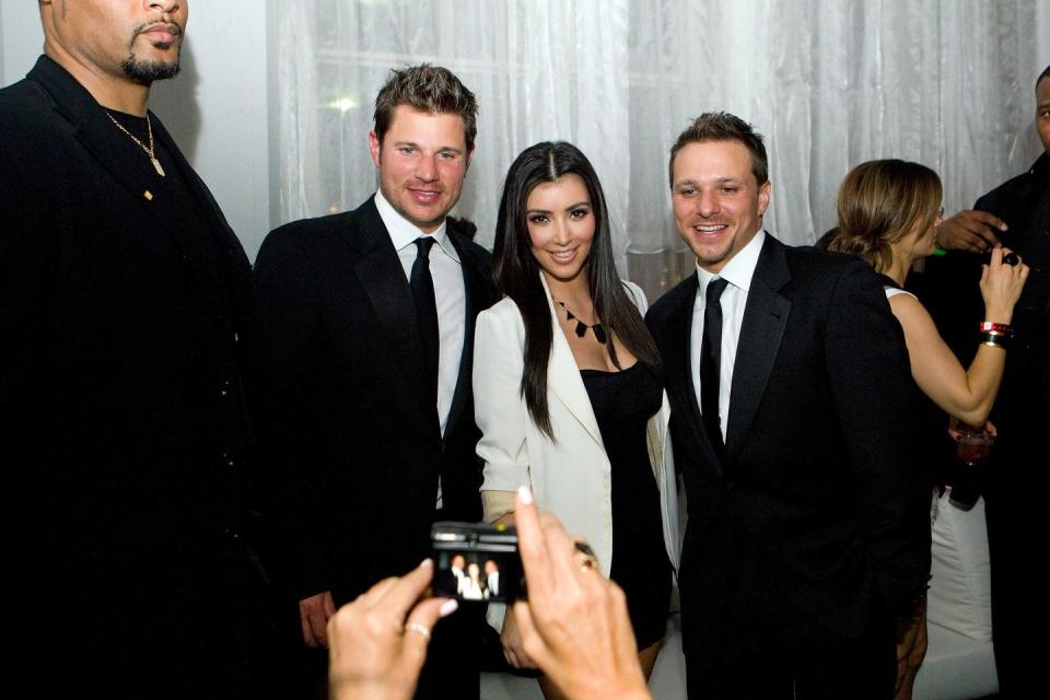 Then: Kim Kardashian & Nick Lachey