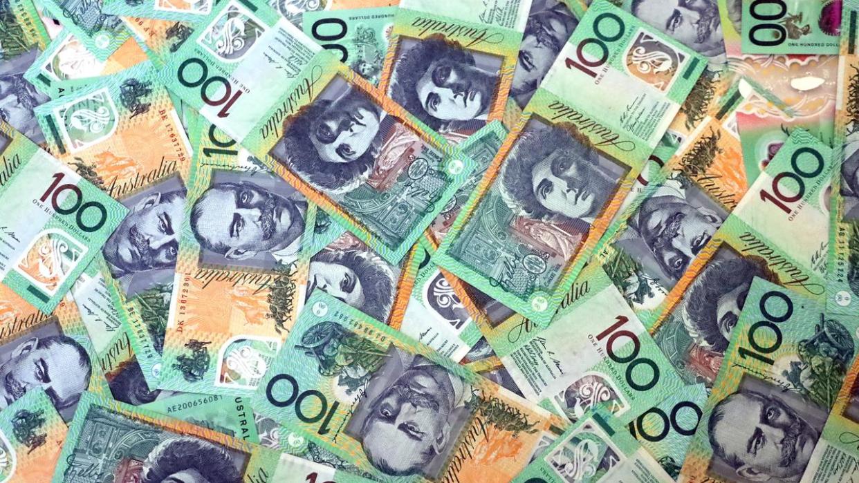 FEDERAL BUDGET 2024: AUSTRALIA - NewsWire Photos - General view editorial generic stock photo of Australian cash money currency. Picture: NCA NewsWire / Nicholas Eagar