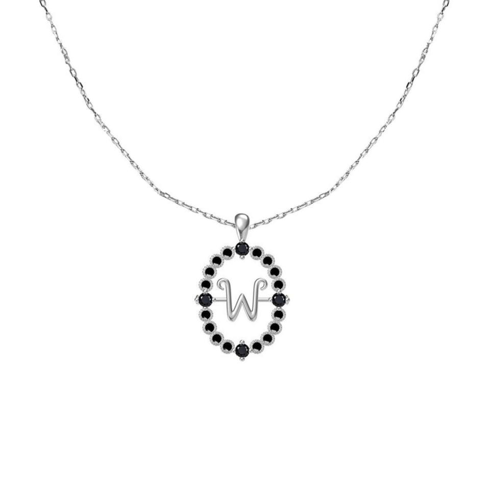 6) Wednesday Initial Necklace