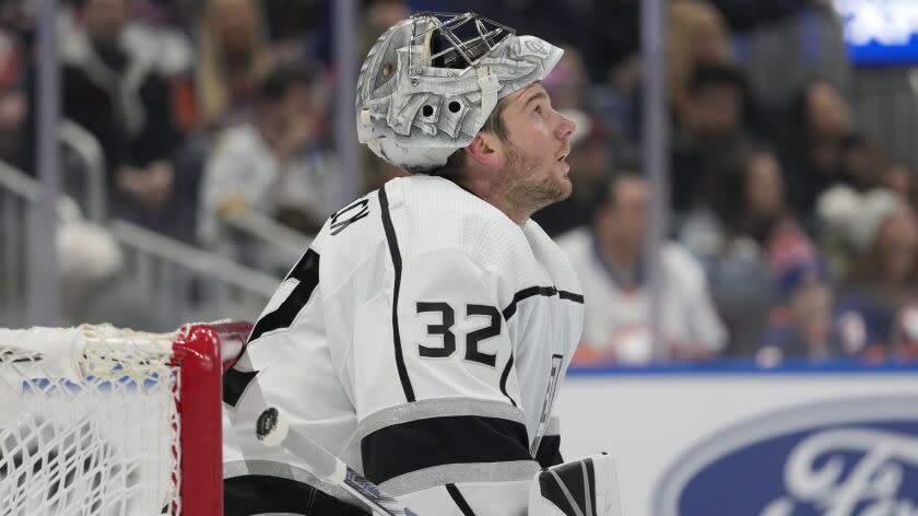 Los Angeles Kings goaltender Jonathan Quick.