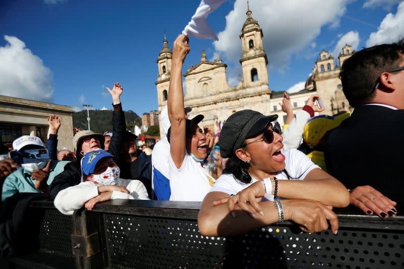 Colombia's President-elect Gustavo Petro takes office