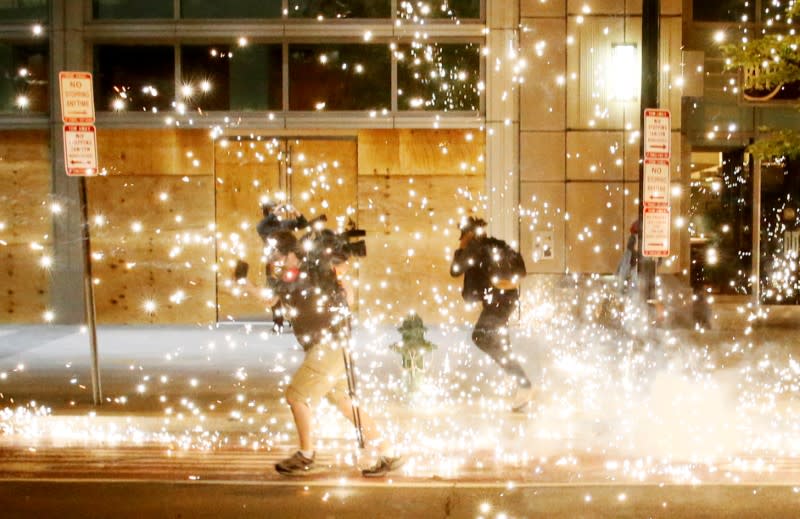 Protests against the death in Minneapolis police custody of George Floyd in Washington