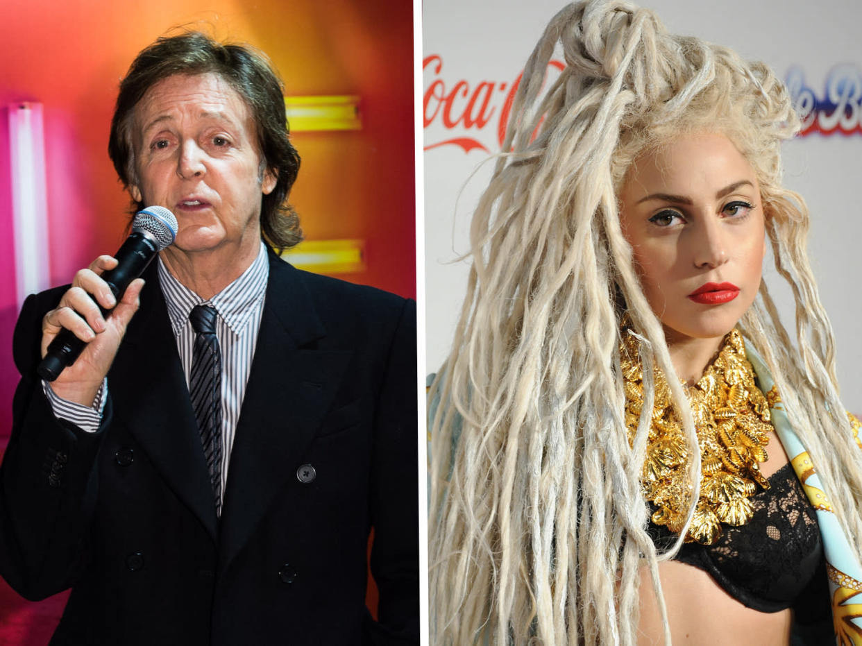 lady gaga paul mccartney