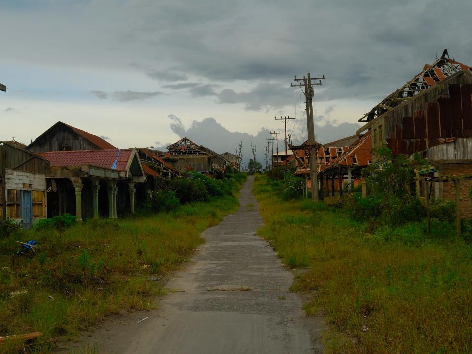 Gurukinayan Village in North Sumatra, Indonesia.