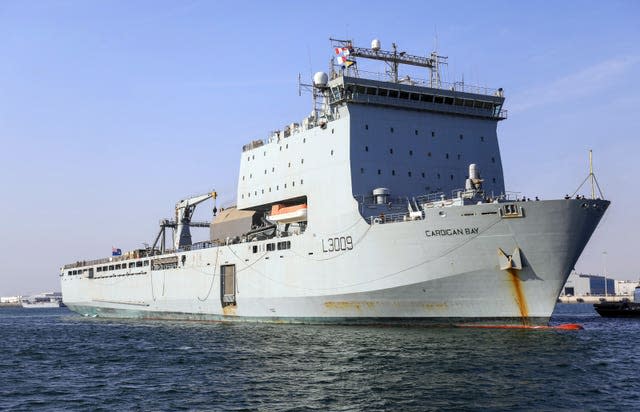 RFA Cardigan Bay 