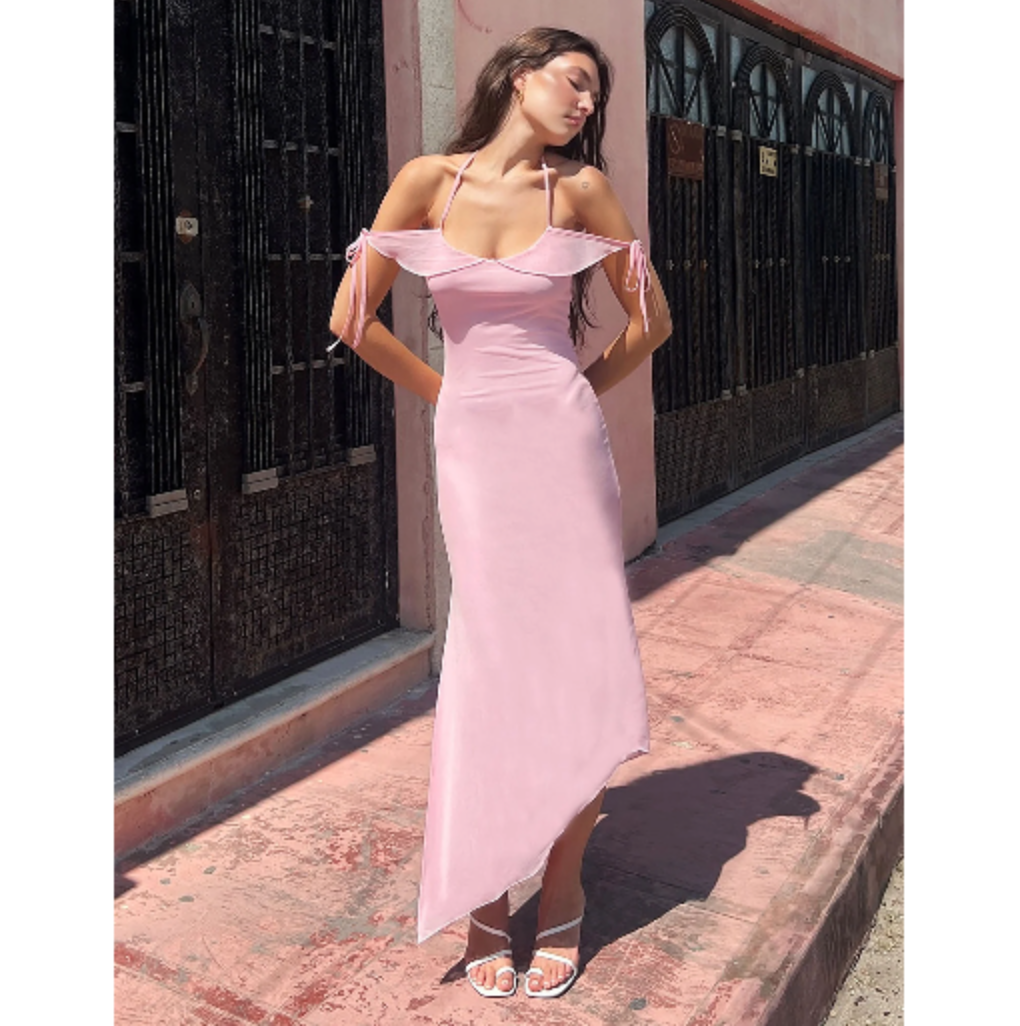 <p><a href="https://tigermist.com/products/mckenna-dress-pink-baby-pink?collection=dresses" rel="nofollow noopener" target="_blank" data-ylk="slk:Shop Now;elm:context_link;itc:0;sec:content-canvas" class="link rapid-noclick-resp">Shop Now</a></p><p>McKenna Dress</p><p>$75.00</p><p>tigermist.com</p><span class="copyright">tigermist.com</span>