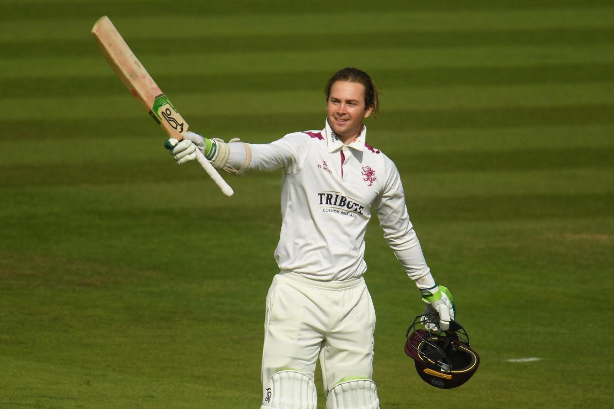 Eddie Byrom hit a century on day two of action at Lord's: Getty Images