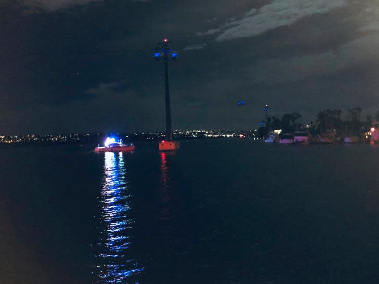 Seaworld ride stuck: Children stranded high above water for hours after ‘Bayside Skyride Gondola’ attraction breaks down
