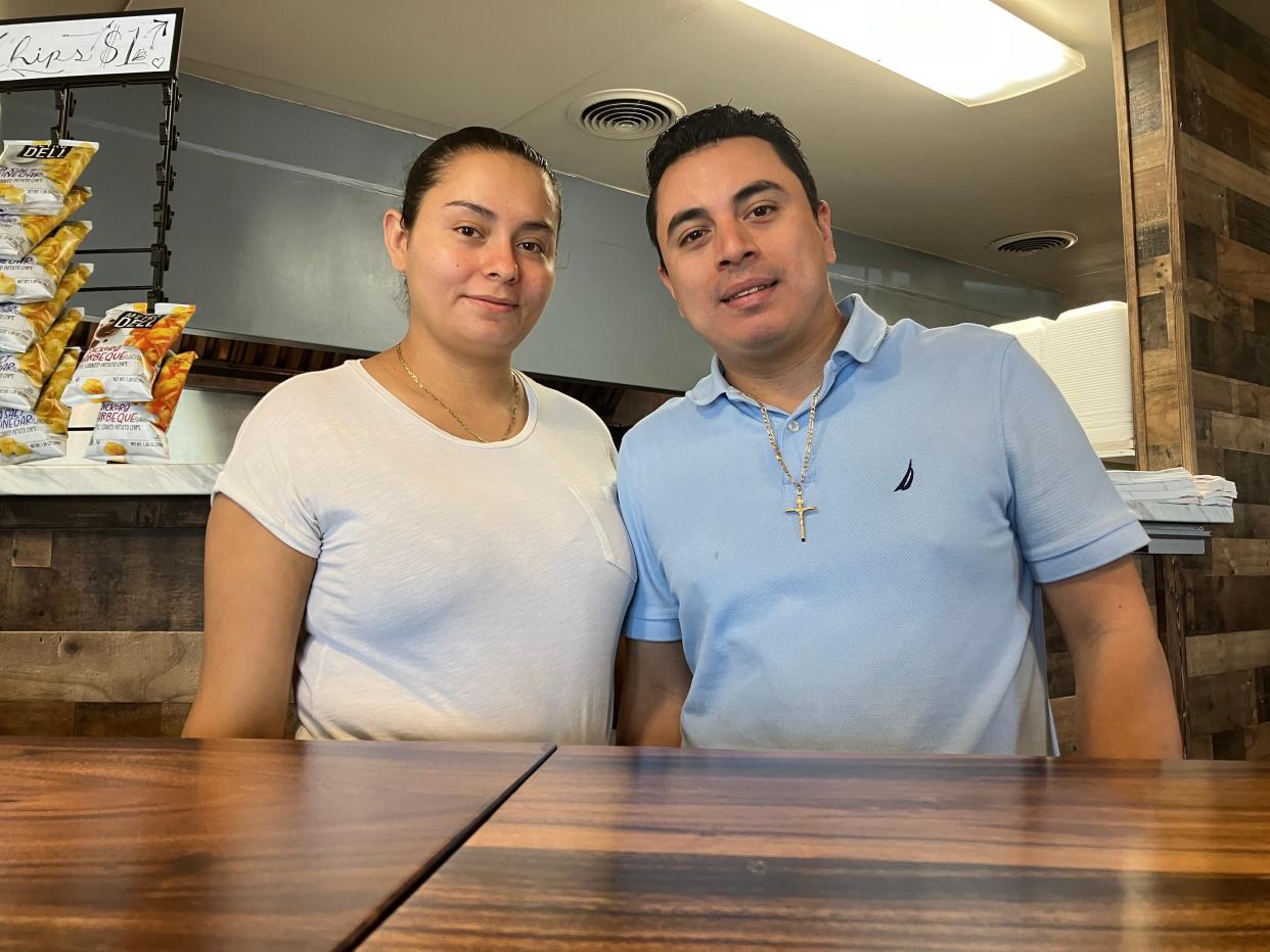 Ruth Jurado and Juan Marquez are the husband and wife team who, along with Carlos Jurado and Marvin Raymundo, have reopened Ciro's Pizza in Verona in February. The longtime owners, the Dimeo family, retired at the end of last year.