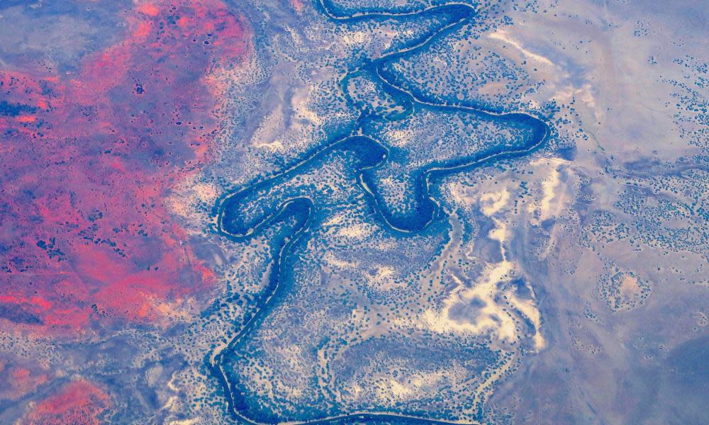 The Darling river in the Murray-Darling basin, Australia’s largest catchment river system.