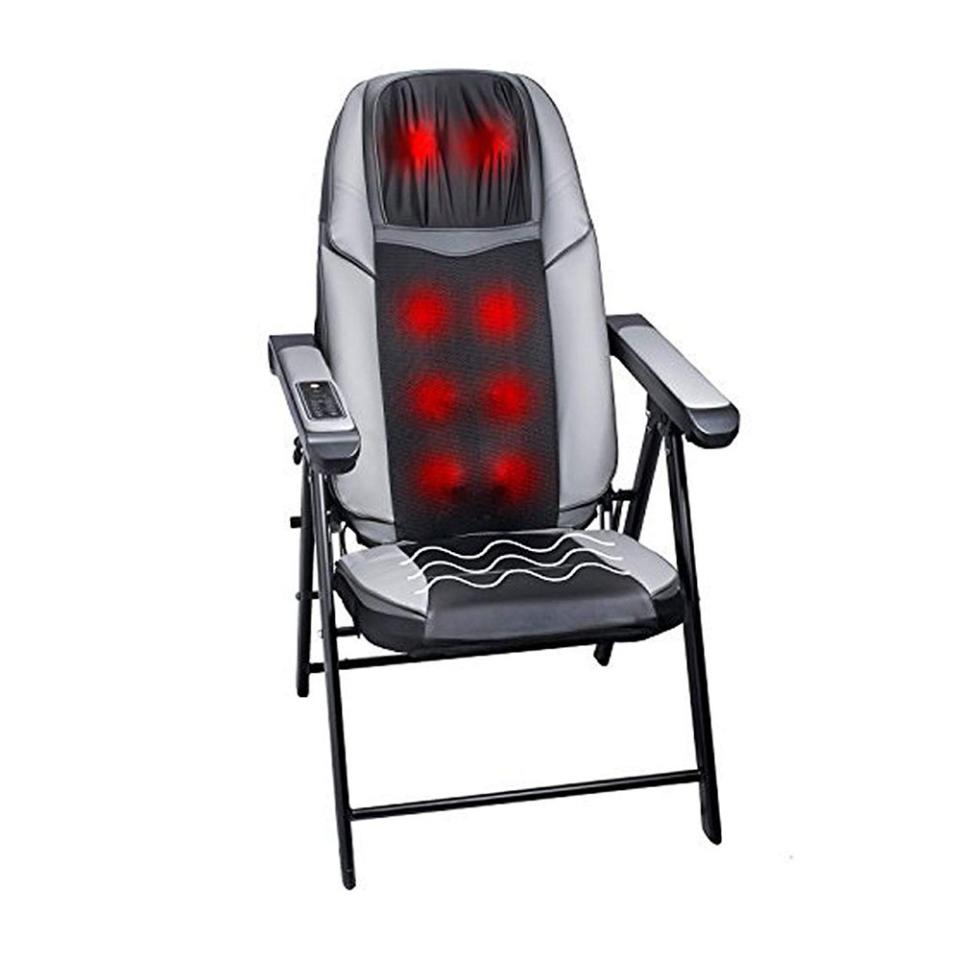 Bruntmor Adjustable Folding Shiatsu Massage Chair