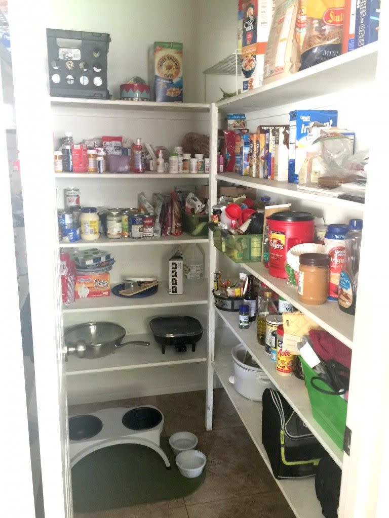 Before: A Boring Pantry