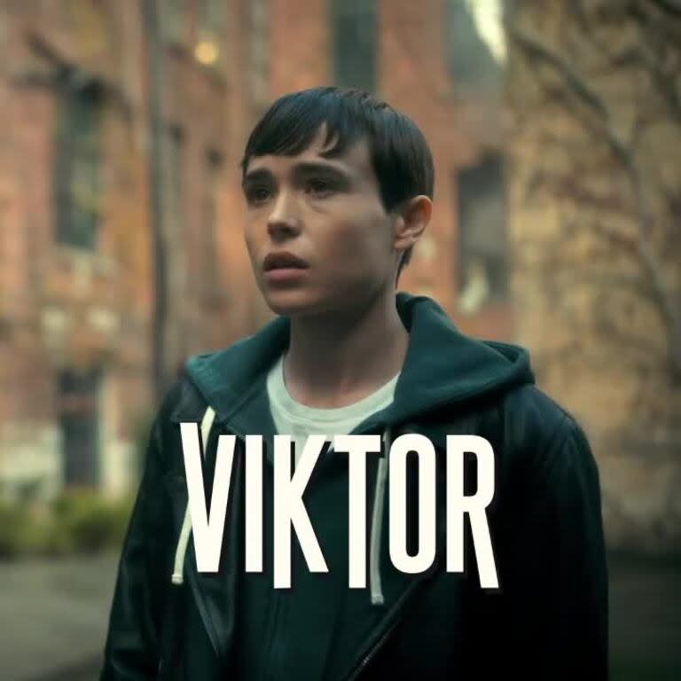 Elliot Page (Viktor Hargreeves), en la tercera temporada de la serie