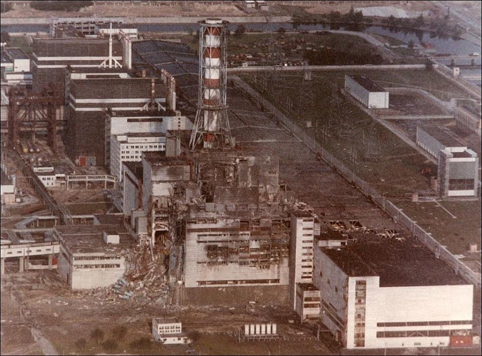 Site of the Chernobyl nuclear accident