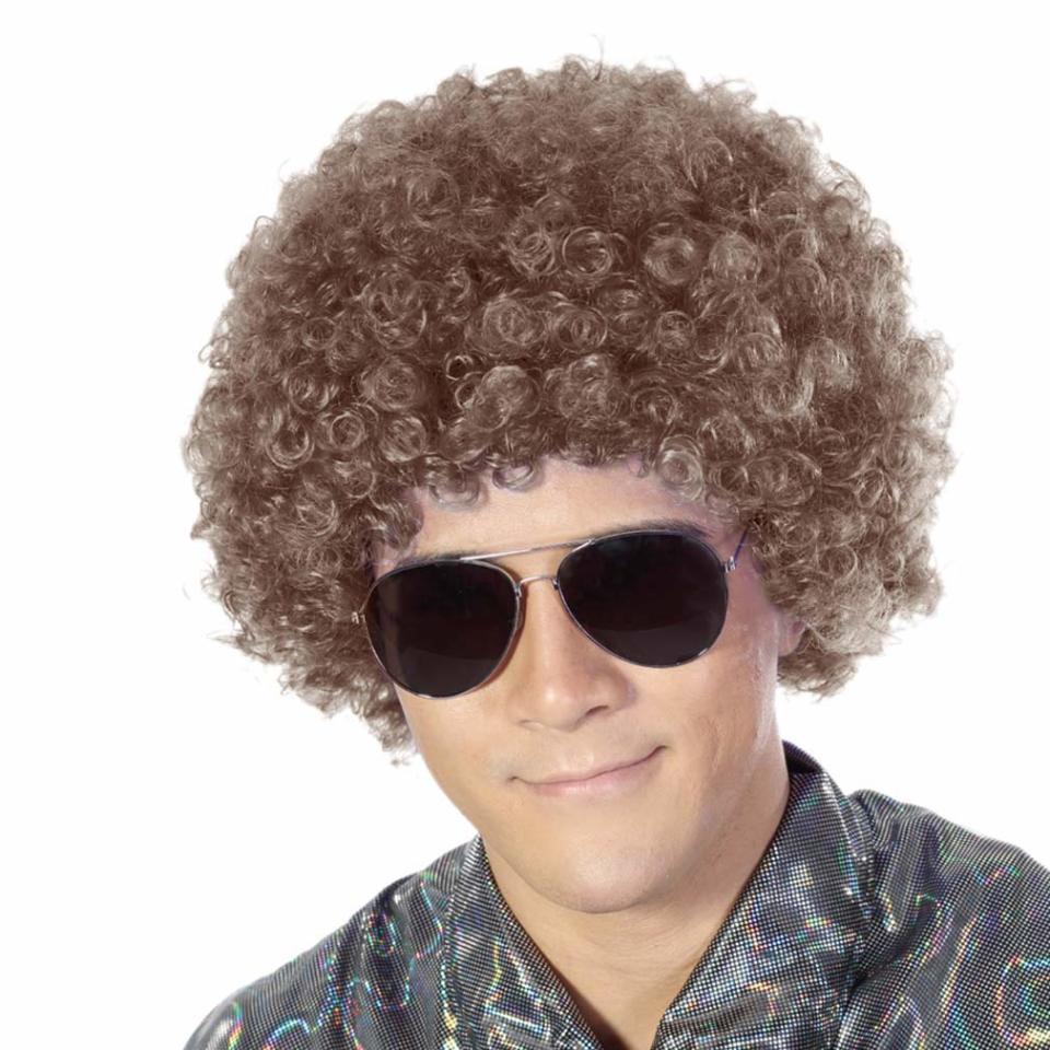 Fluffy Afro Synthetic Clown Wig for Men