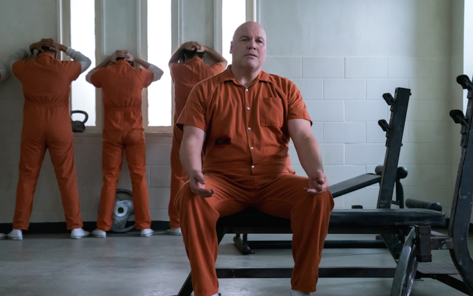 A still from Daredevil shows Vincent D'Onofrio as Kingpin