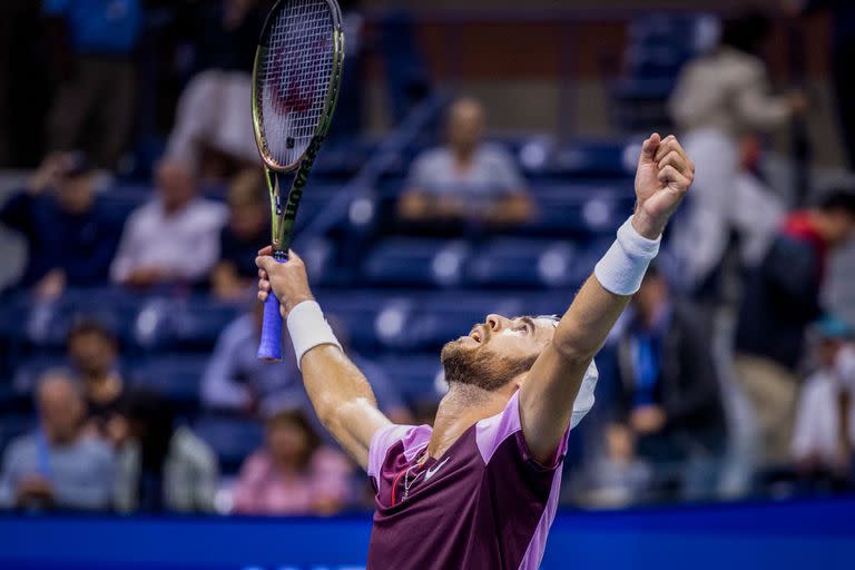 Karen Khachanov accedió por primera vez a una semifinal de uno de los cuatro Grand Slams