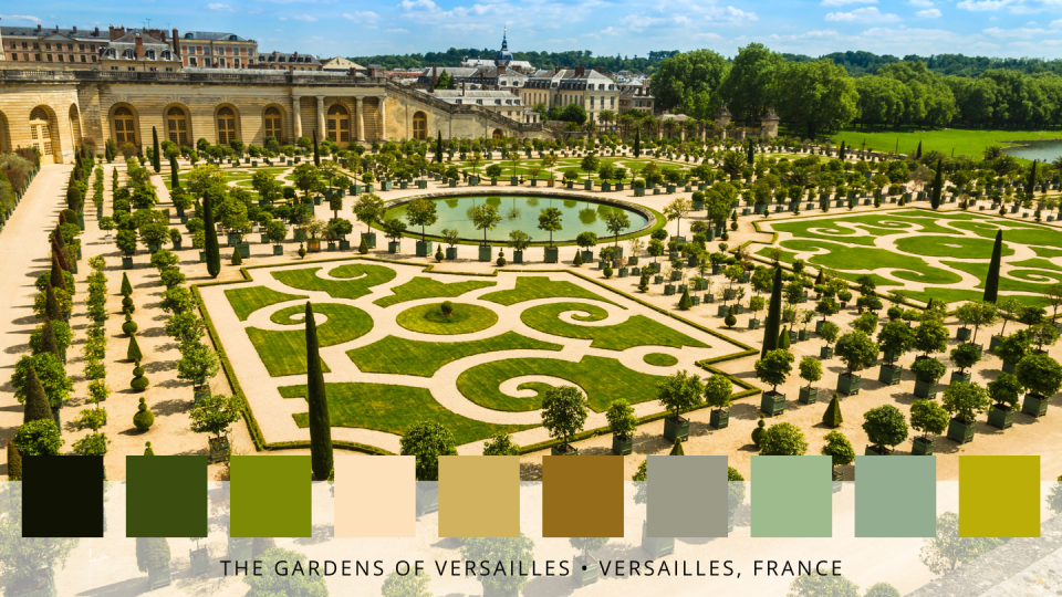 <p>Situated to the west of the Palace of Versailles, these gorgeous gardens feature a mosaic of meticulous lawns, sculptures, fountains and around 800 hectares of land. Expect a neutral colour palette of greens, greys and beige.<strong><br><br>Like this article? <a href="https://hearst.emsecure.net/optiext/cr.aspx?ID=DR9UY9ko5HvLAHeexA2ngSL3t49WvQXSjQZAAXe9gg0Rhtz8pxOWix3TXd_WRbE3fnbQEBkC%2BEWZDx" rel="nofollow noopener" target="_blank" data-ylk="slk:Sign up to our newsletter;elm:context_link;itc:0;sec:content-canvas" class="link ">Sign up to our newsletter</a> to get more articles like this delivered straight to your inbox.</strong></p><p><a class="link " href="https://hearst.emsecure.net/optiext/cr.aspx?ID=DR9UY9ko5HvLAHeexA2ngSL3t49WvQXSjQZAAXe9gg0Rhtz8pxOWix3TXd_WRbE3fnbQEBkC%2BEWZDx" rel="nofollow noopener" target="_blank" data-ylk="slk:SIGN UP;elm:context_link;itc:0;sec:content-canvas">SIGN UP</a></p><p>Love what you’re reading? Enjoy <a href="https://go.redirectingat.com?id=127X1599956&url=https%3A%2F%2Fwww.hearstmagazines.co.uk%2Fhb%2Fhouse-beautiful-magazine-subscription-website&sref=https%3A%2F%2Fwww.housebeautiful.com%2Fuk%2Fgarden%2Fg36519293%2Ffamous-gardens-colour-palettes%2F" rel="nofollow noopener" target="_blank" data-ylk="slk:House Beautiful magazine;elm:context_link;itc:0;sec:content-canvas" class="link ">House Beautiful magazine</a> delivered straight to your door every month with Free UK delivery. Buy direct from the publisher for the lowest price and never miss an issue!</p><p><a class="link " href="https://go.redirectingat.com?id=127X1599956&url=https%3A%2F%2Fwww.hearstmagazines.co.uk%2Fhb%2Fhouse-beautiful-magazine-subscription-website&sref=https%3A%2F%2Fwww.housebeautiful.com%2Fuk%2Fgarden%2Fg36519293%2Ffamous-gardens-colour-palettes%2F" rel="nofollow noopener" target="_blank" data-ylk="slk:SUBSCRIBE;elm:context_link;itc:0;sec:content-canvas">SUBSCRIBE</a></p>