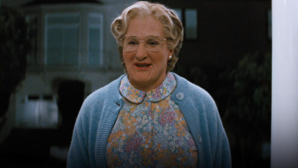 "My First Day As A Woman And I'm Getting Hot Flashes" - Mrs. Doubtfire