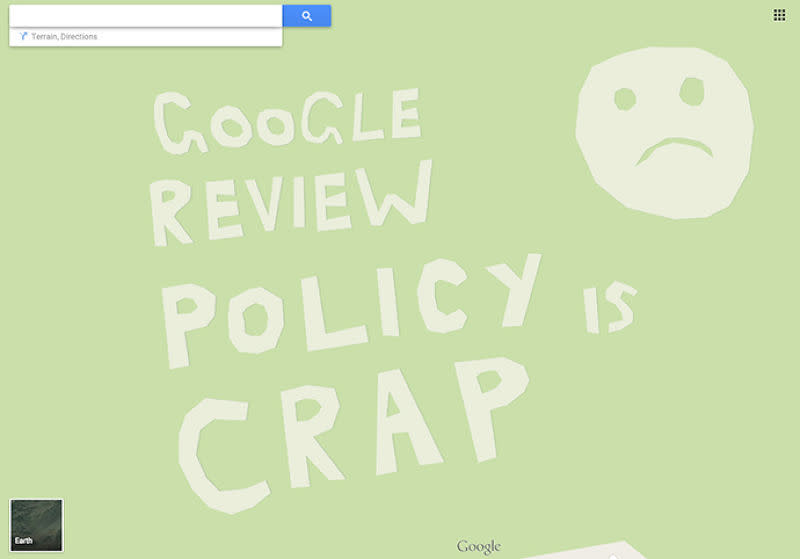 谷歌檢討政策簡直一派胡言。（電腦畫面截圖）