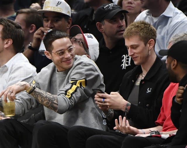 Pete Davidson and Machine Gun Kelly