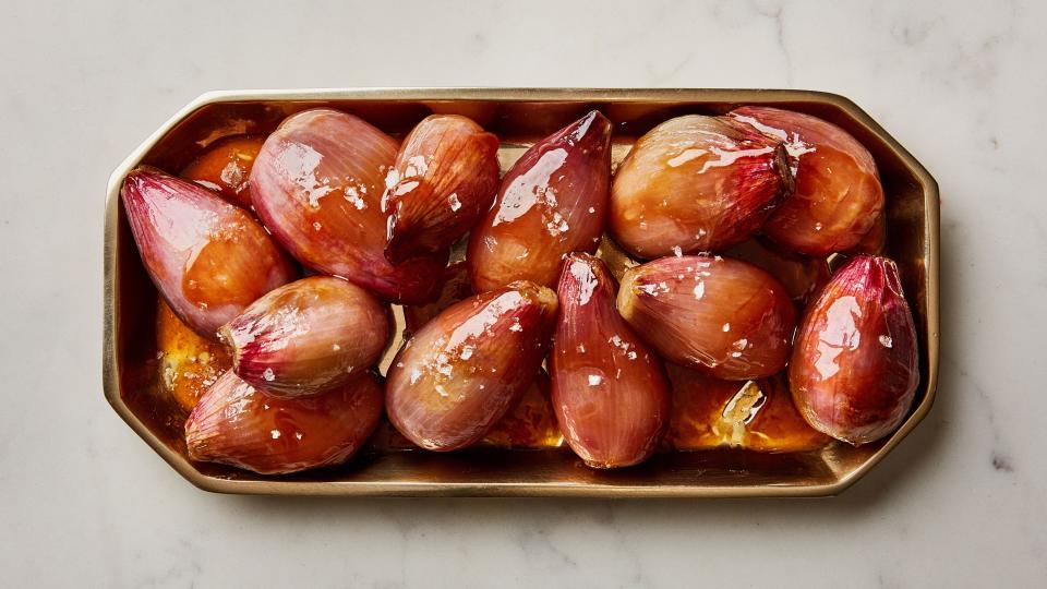 Glazed shallots. You got this, Bex.