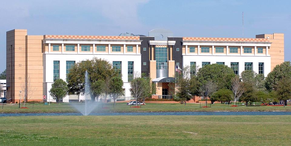 The Sutton Administration building on the campus of Mississippi Valley State University in Itta Bena, Miss.