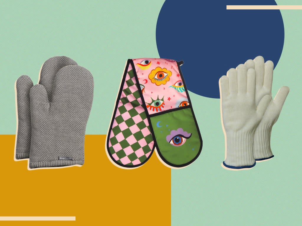 In a room with scorching hot pans, scalding ovens and billowing clouds of steam, a reliable pair of oven gloves is essential (iStock/The Independent)