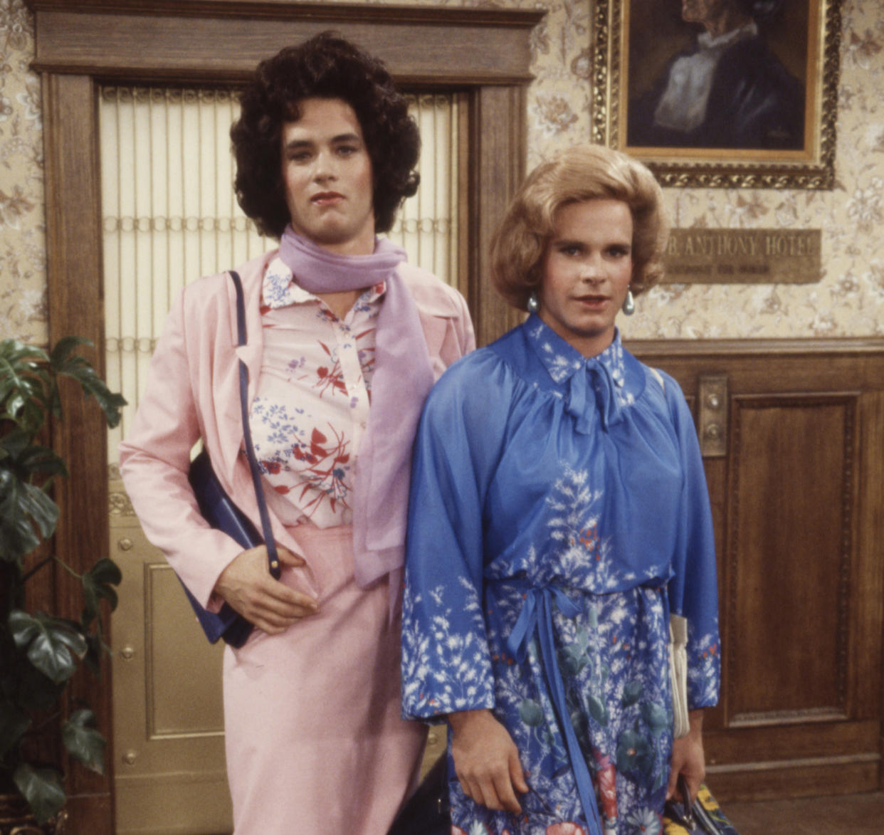 Tom Hanks, Peter Scolari Appearing In 'Bosom Buddies' (Walt Disney Television Photo Archives / ABC)