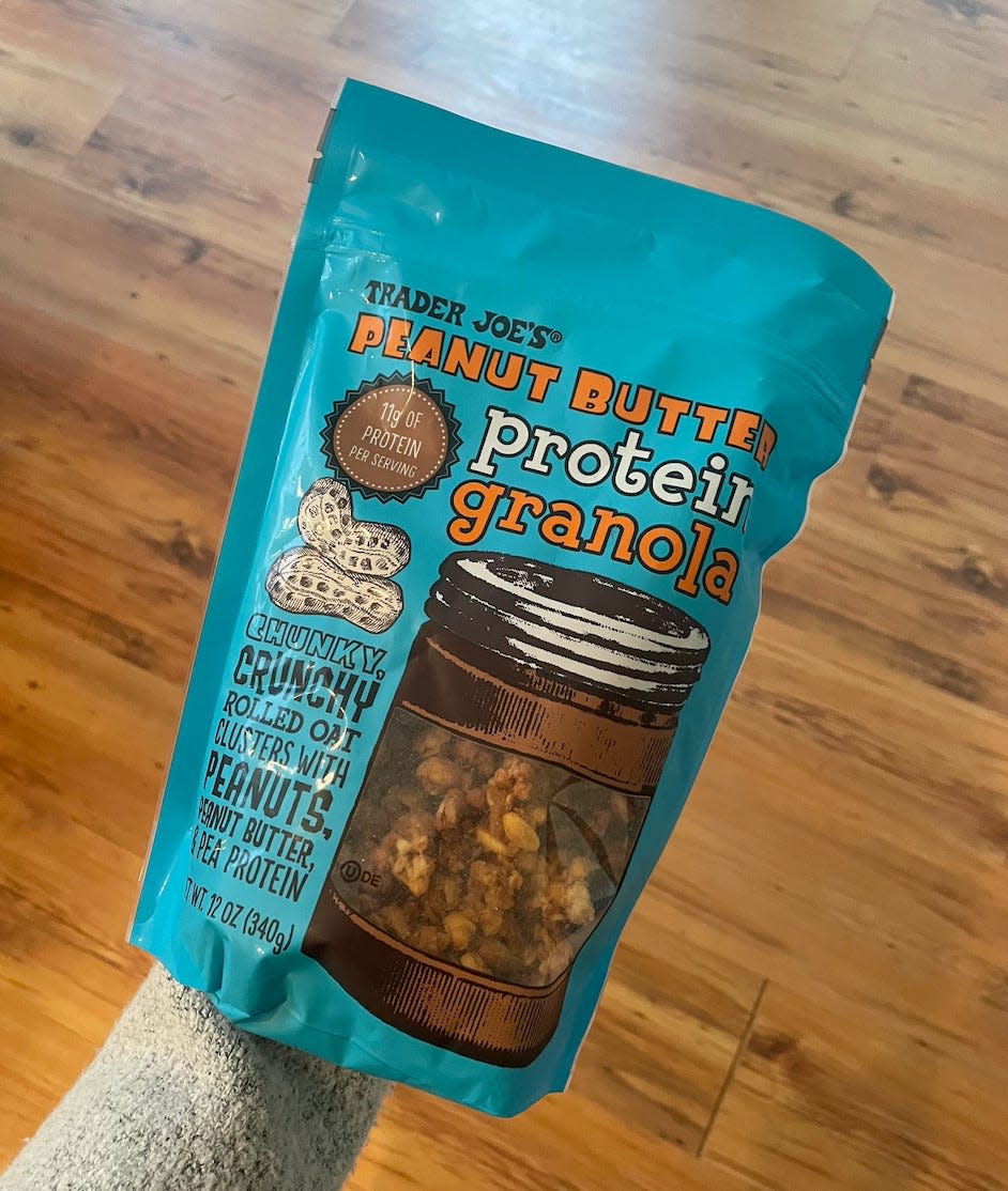 Peanut-butter granola from Trader Joe's.