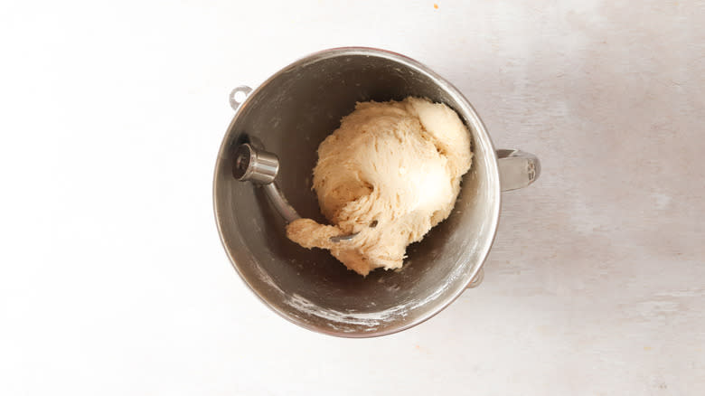 dough in a bowl