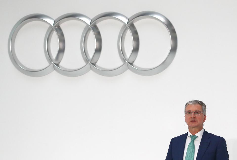 The Audi boss was taken into custody in Germany on Monday: Reuters