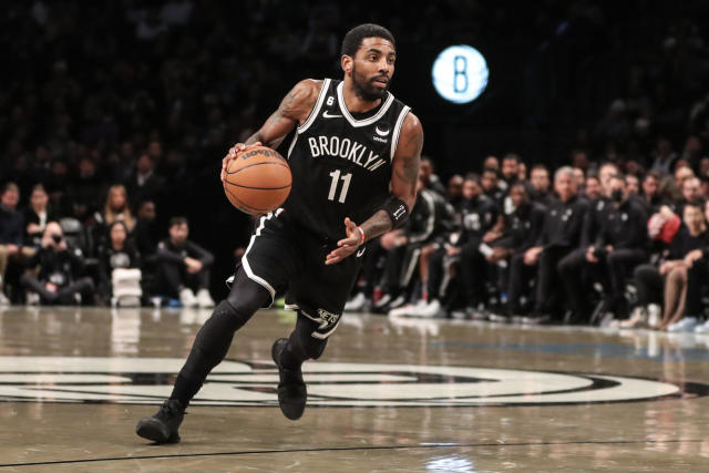 kyrieirving of the Brooklyn Nets  Nba outfit, Kyrie irving celtics, Kyrie  irving