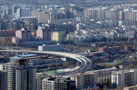 FILE PHOTO: Residential buildings are seen in Beijing, China, January 10, 2017. REUTERS/Jason Lee/File Photo