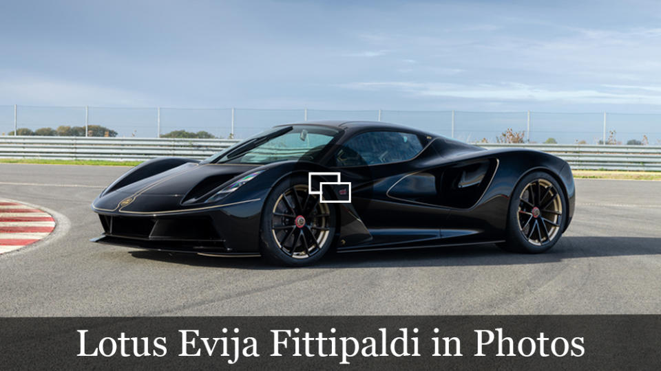 Lotus Evija Fittipaldi in Photos