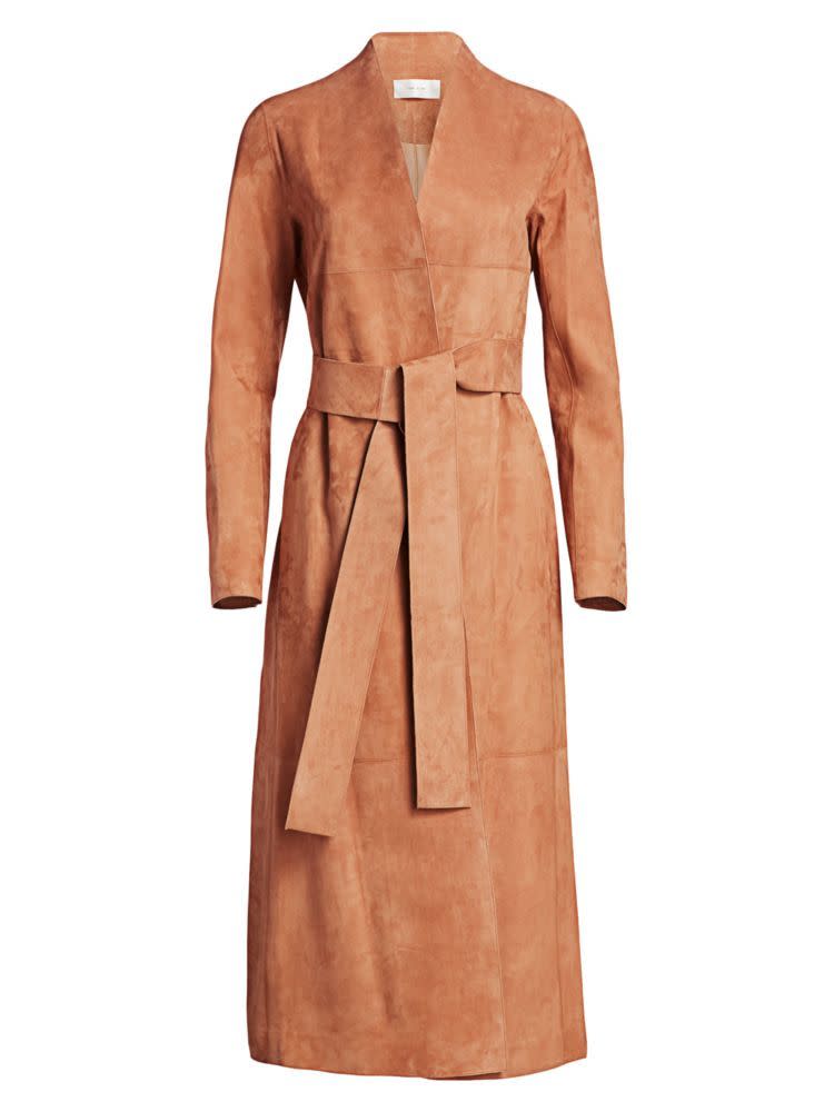 Luisa Suede Coat