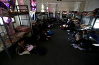 Boys study in a dorm of The al-Shawkani Foundation for Orphans Care in Sanaa, Yemen, January 9, 2017. REUTERS/Khaled Abdullah