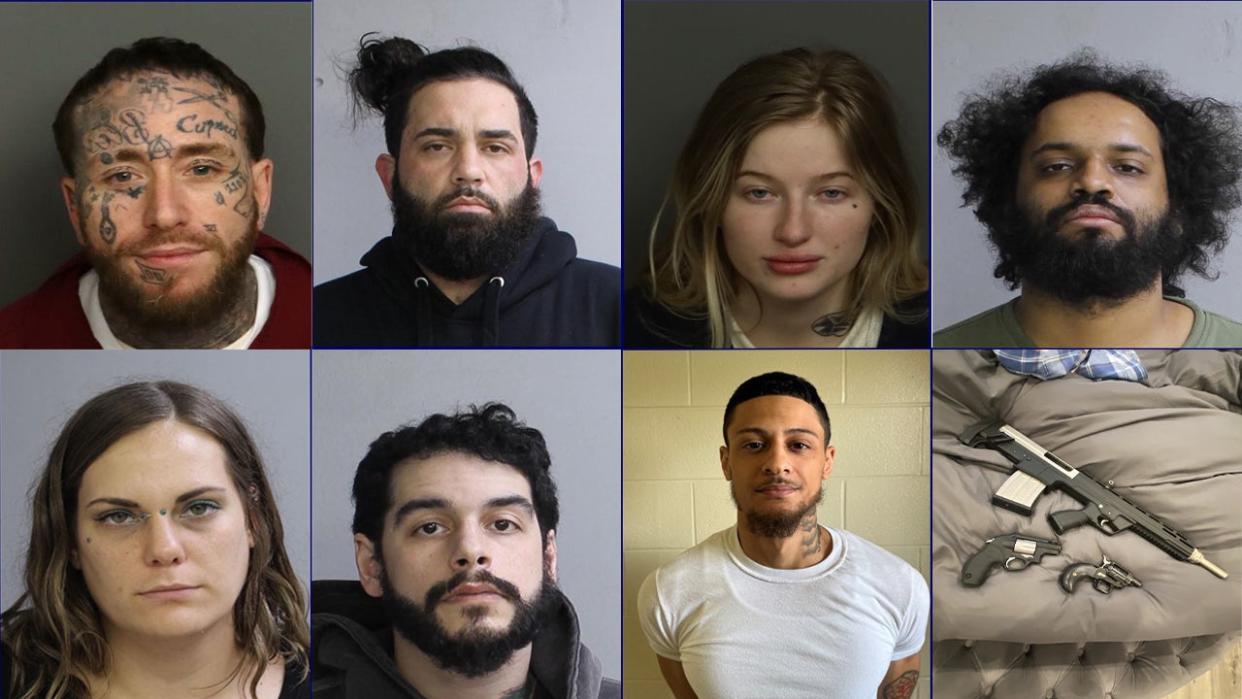 <div>Scott Grondin, 42, Anthony Figueroa-Marko, 34, Bella Kenna, 21, Asad Sayed, 27, Felicia McKinnell, 28, Emanuel Torres, 32, Christopher McNelly, 26.</div>