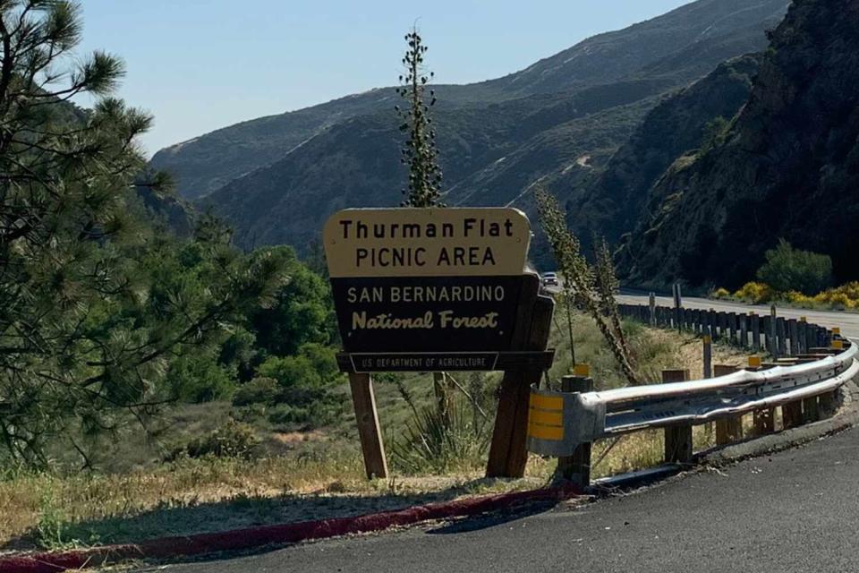 <p>San Bernardino National Forest/X</p> Thurman Flats Picnic Area in California