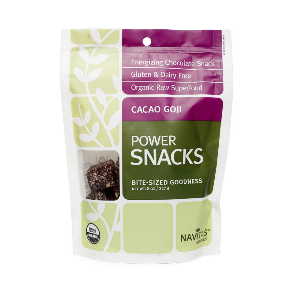 For the person with a sweet tooth and a desire to be healthy.<br /><br /><strong>Get the <a href="https://thrivemarket.com/navitas-naturals-organic-raw-power-snacks-cacao-goji?&amp;ccode_force=1?&amp;ccode=0SHIP8161" target="_blank">Cacao Goji Power Snacks from Thrive Market for $6.95</a></strong>